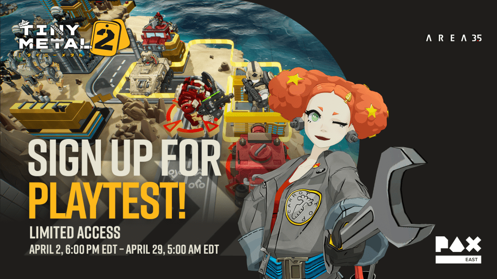 Tiny Metal 2’s April Playtest Brings Co-Op Tactics to Steam