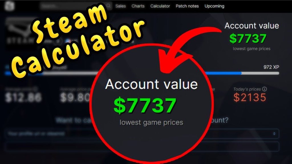 Finding the Value of Your Games:&nbsp;SteamCalculator